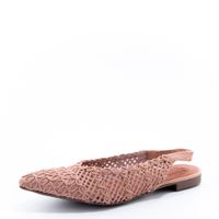 Бежевые туфли с открытой пяткой Respect IK56-162591