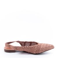 Бежевые туфли с открытой пяткой Respect IK56-162591