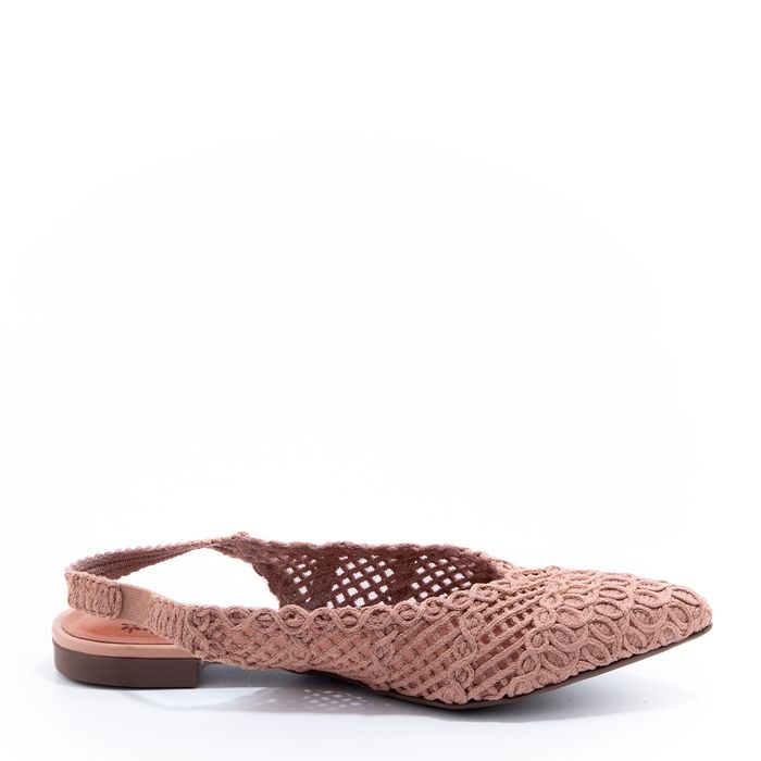 Бежевые туфли с открытой пяткой Respect IK56-162591