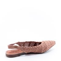 Бежевые туфли с открытой пяткой Respect IK56-162591