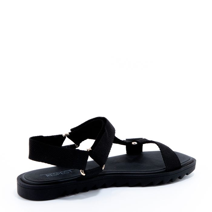 Respect қара сандалдары VK58-162680