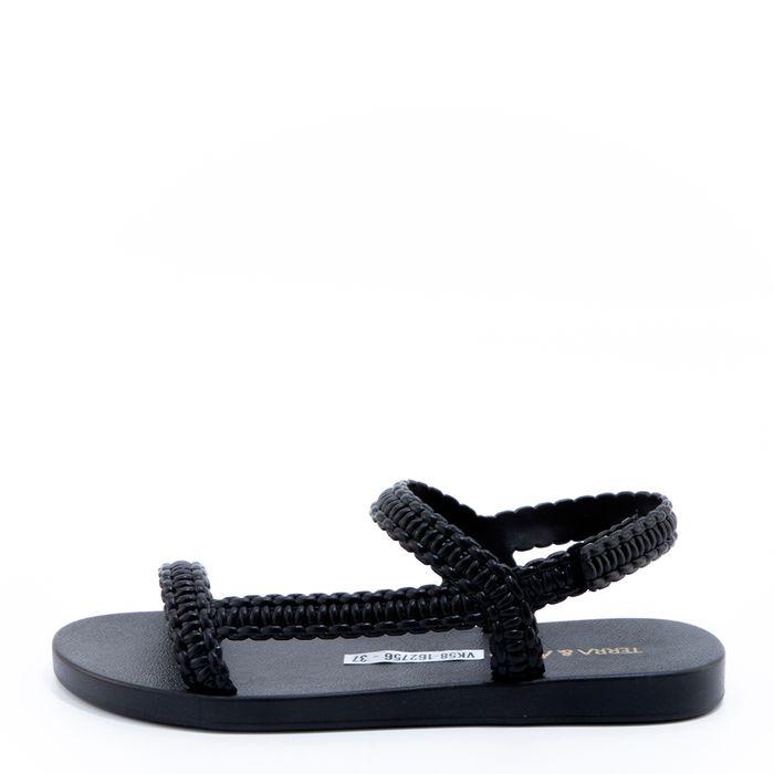 Terra&Agua қара сандалдары VK58-162756