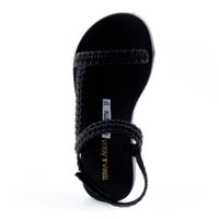 Terra&Agua қара сандалдары VK58-162756