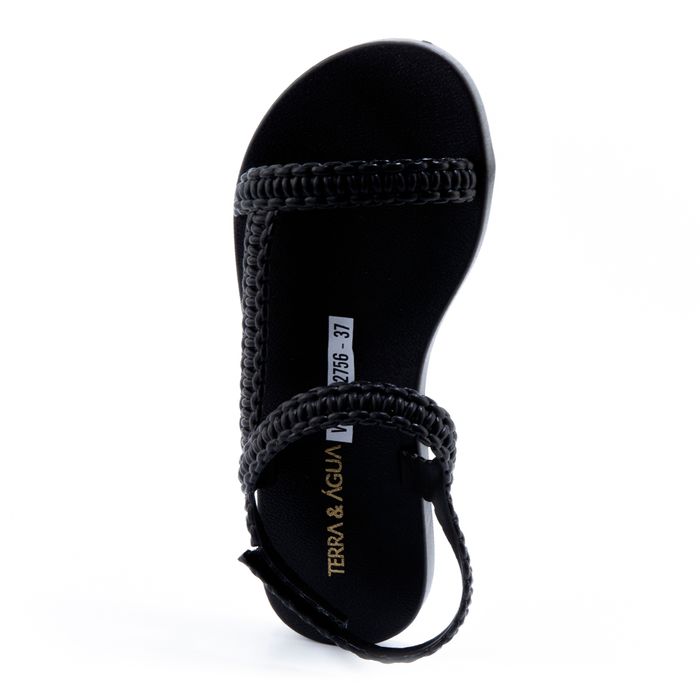Terra&Agua қара сандалдары VK58-162756