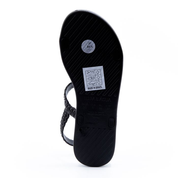 Чёрные сандалии Terra&Agua VK58-162756