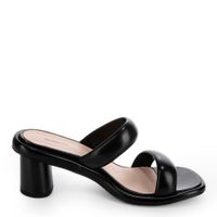 Чёрные пантолеты на каблуке Respect VS56-160402