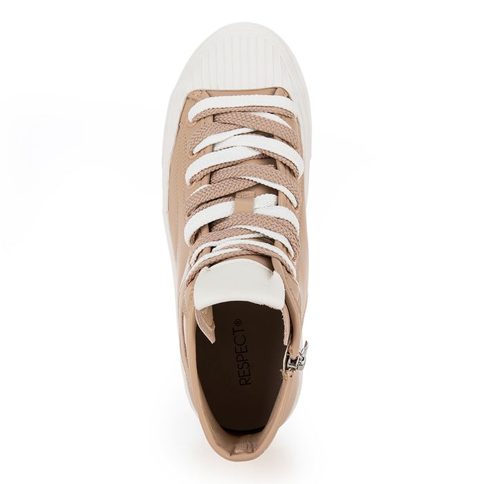 Бежевые кеды Respect VK32-163150