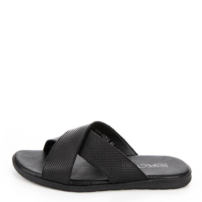 Чёрные пантолеты Respect VK68-162502