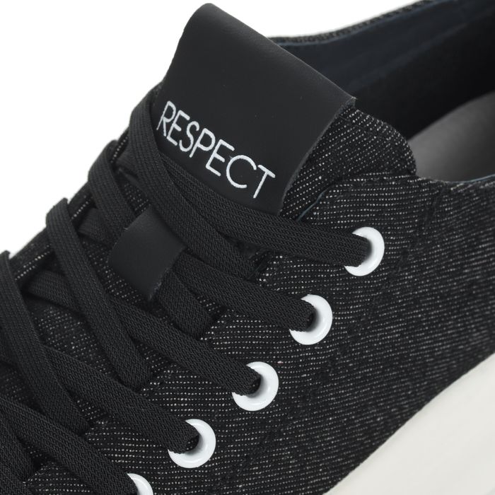 Чёрные кеды Respect VK63-162364