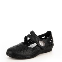 Чёрные туфли закрытые der Spur AX120_01_01_SK K