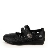 Чёрные туфли закрытые der Spur AX120_01_01_SK K