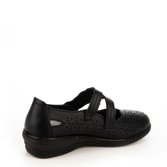 Чёрные туфли закрытые der Spur AX120_01_01_SK K