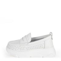 Der Spur ақ лоферлері XH031_02_06_SK K