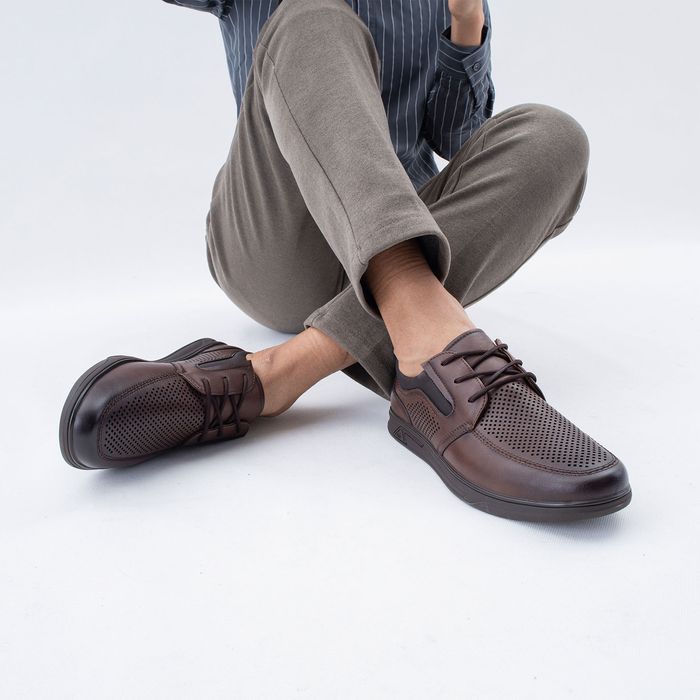 El Tempo қоңыр жартылай бәтеңкелері FL593_D2303-3_BROWN