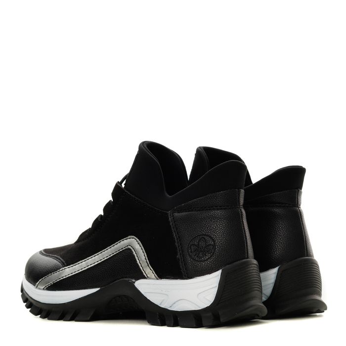 Чёрные кроссовки Rieker M9883-00