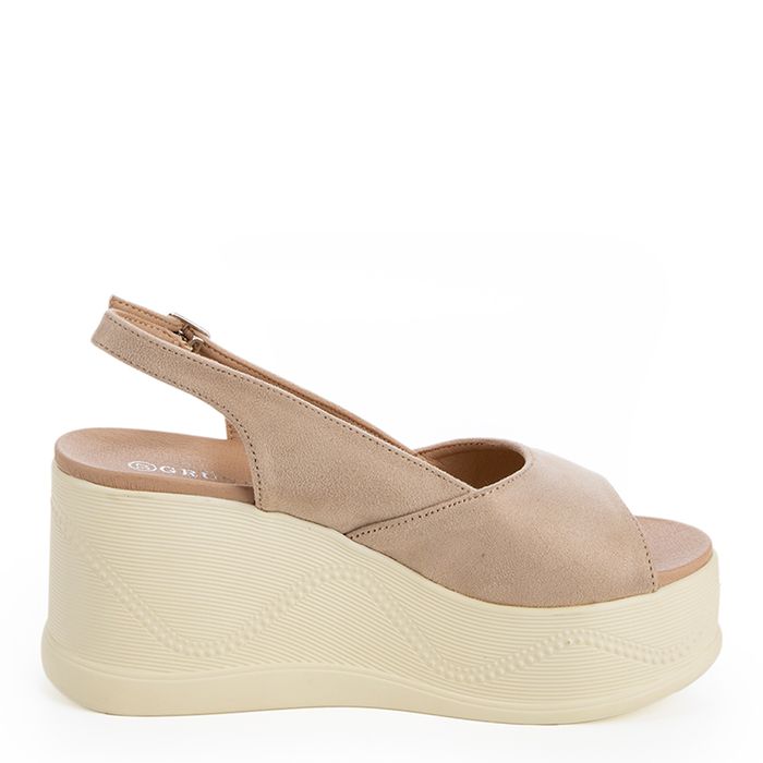 Grunberg сарғыш туфлиөкшесі ашық и носком 137570/01-02