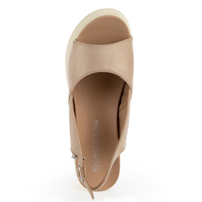 Grunberg сарғыш туфлиөкшесі ашық и носком 137570/01-02