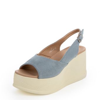 Grunberg көгілдір туфлиөкшесі ашық и носком