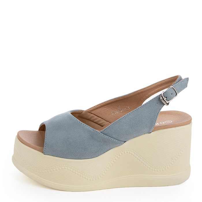 Grunberg көгілдір туфлиөкшесі ашық и носком 137570/01-05