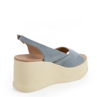 Grunberg көгілдір туфлиөкшесі ашық и носком 137570/01-05