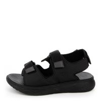 Crosby қара сандалдары 437098/06-01