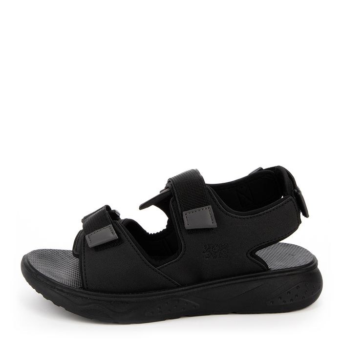 Crosby қара сандалдары 437098/06-01