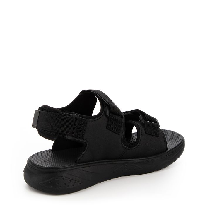 Crosby қара сандалдары 437098/06-01