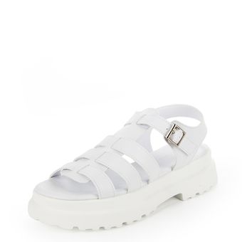 Keddo ақ сандалдары