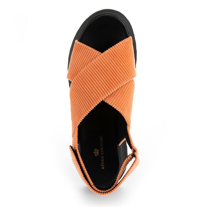 Keddo қызғылт-сары сары сандалдары 837102/08-03