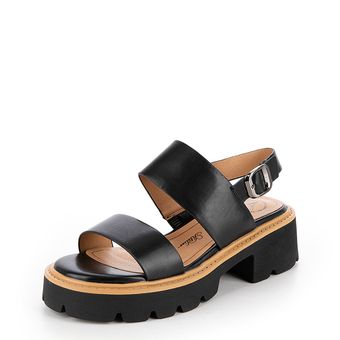 Betsy қара сандалдары