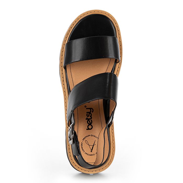 Betsy қара сандалдары 937076/01-02