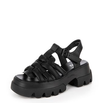 Betsy қара сандалдары