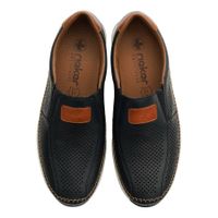 Синие полуботинки Rieker 11950-14