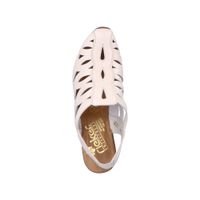 Бежевые туфли с открытой пяткой Rieker 43779-60