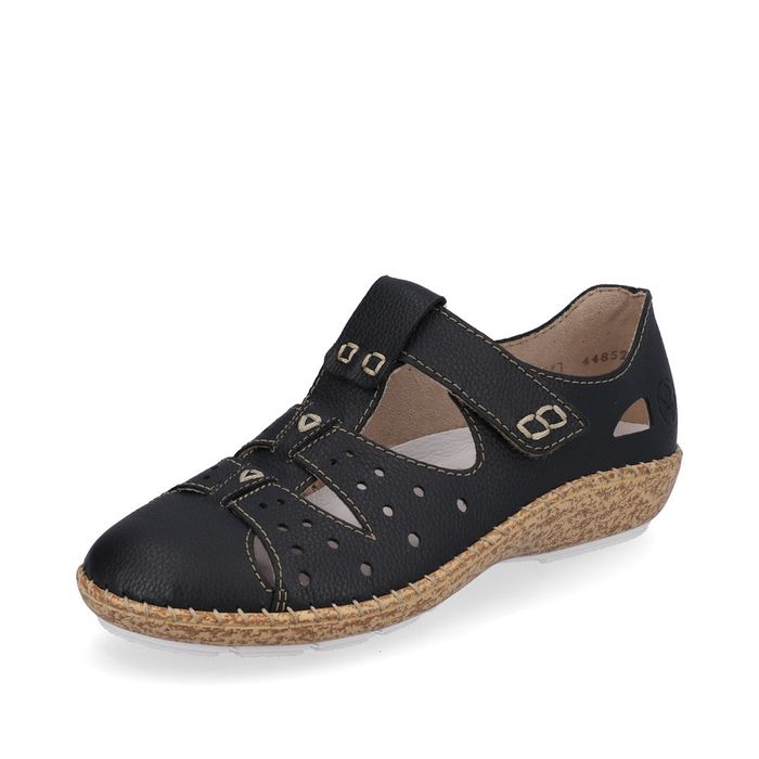 Rieker көк жабық туфліері 44852-14