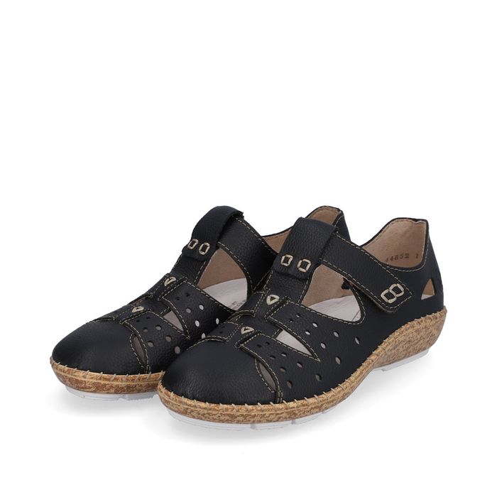 Rieker көк жабық туфліері 44852-14