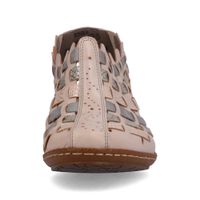 Мультиколорные туфли с открытой пяткой Rieker 46778-64