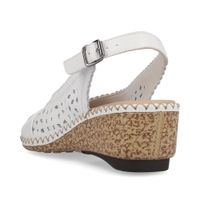 Rieker ақ туфлиөкшесі ашық и носком 66176-81