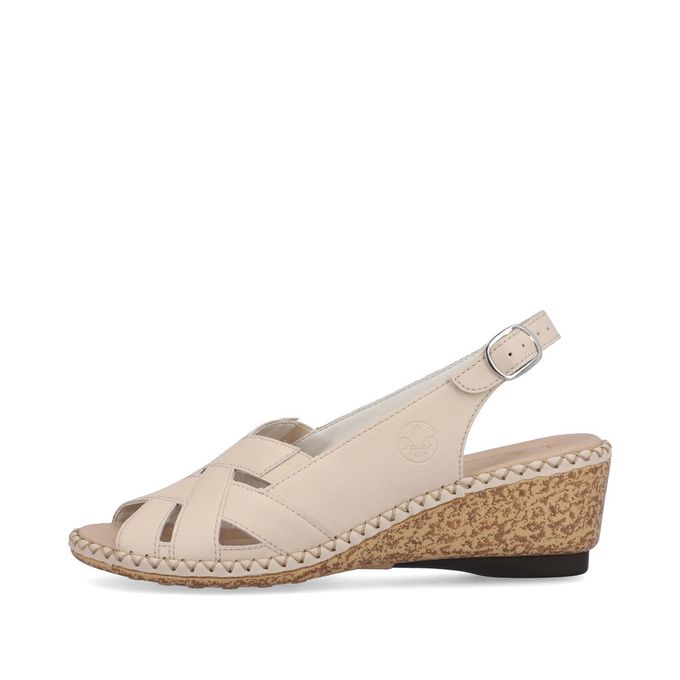 Rieker сарғыш туфлиөкшесі ашық и носком