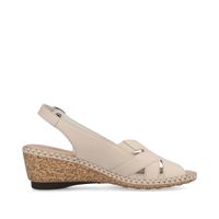 Rieker сарғыш туфлиөкшесі ашық и носком 66189-60