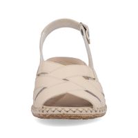 Rieker сарғыш туфлиөкшесі ашық и носком 66189-60