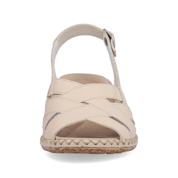 Rieker сарғыш туфлиөкшесі ашық и носком 66189-60