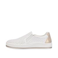 Rieker ақ слипондары M5950-80