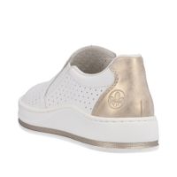 Rieker ақ слипондары M5950-80