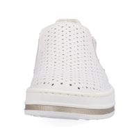 Rieker ақ слипондары M5950-80