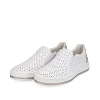 Rieker ақ слипондары M5950-80