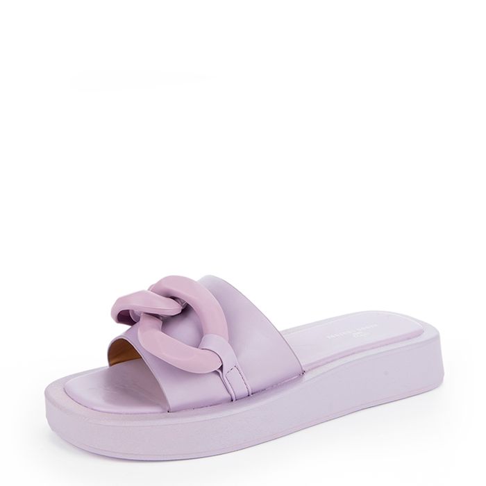 Фиолетовые пантолеты на платформе Keddo 837950/01-02E