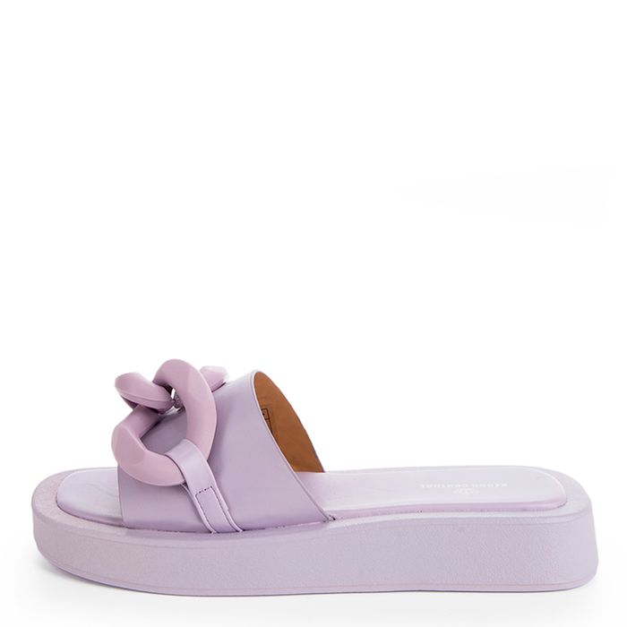 Фиолетовые пантолеты на платформе Keddo 837950/01-02E