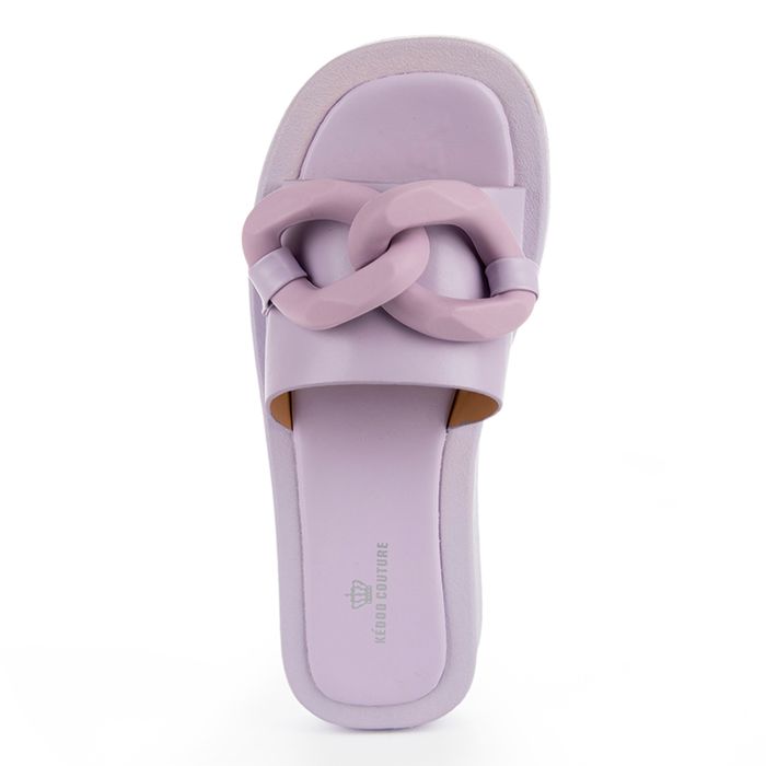 Фиолетовые пантолеты на платформе Keddo 837950/01-02E