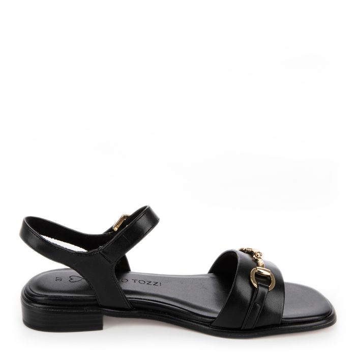 Чёрные сандалии Marco Tozzi 2-2-28100-20-085/200